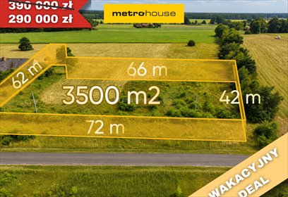 Urokliwa działka 34,7 ara pod dom lub agroturystykę polecam działka Ołobok