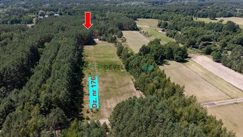 działka na sprzedaż 1000m2 działka Michałowo