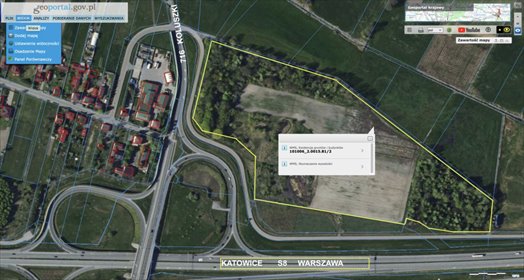 Działka inwestycyjna 79 400 m² z projektem magazynowym działka Raków Duży