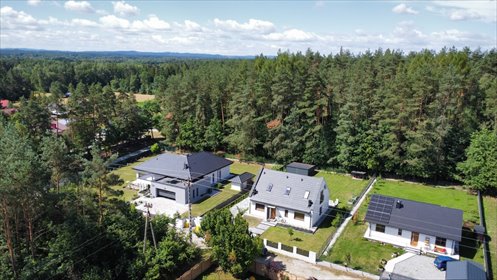 Do sprzedania nowoczesny dom 130 m² z ogrodem i lasem dom Pogórska Wola