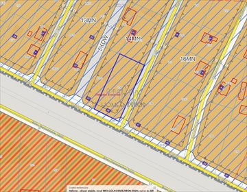 działka na sprzedaż 2080m2 działka Wielgolas Brzeziński, Azalii