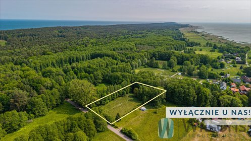 działka na sprzedaż 5060m2 działka Krynica Morska, Przebrno, Zielona