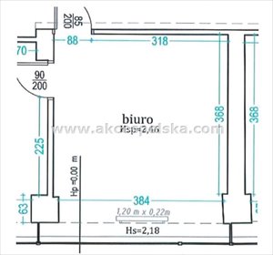 Biuro 18,49 m² w centrum Woli, dostęp 24/7, system bezpieczeństwa lokal użytkowy Warszawa, Wola, Pańska