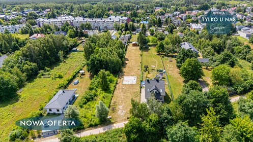 Do sprzedania działka 1977 m² z domkiem i fundamentami w Konstantynowie działka Konstantynów Łódzki, Krótka