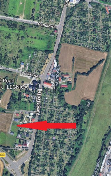 Działka budowlana w Legnicy z mediami, blisko centrum działka Legnica, Wilcza