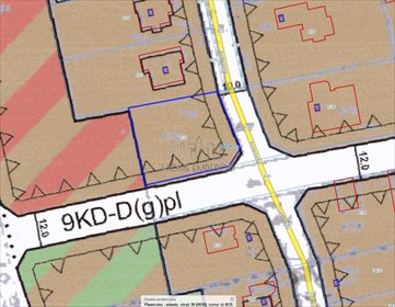 działka na sprzedaż 848m2 działka Piaseczno, Orężna, Andersena