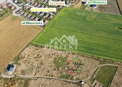 działka na sprzedaż 597m2 działka Inowrocław, Rąbin