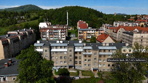 mieszkanie na sprzedaż 61m2 mieszkanie Wałbrzych, Biały Kamień, Ireny Grabowskiej