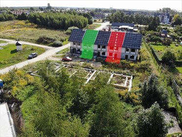 ul. Kręta - zabudowa szeregowa, stan deweloperski dom Starogard Gdański, Kręta