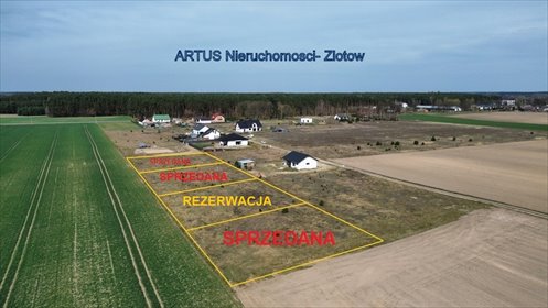 działka na sprzedaż 1211m2 działka Paruszka, Paruszka