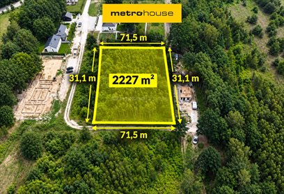 Działka 2227 m² z możliwością zabudowy - polecam działka Szczaki