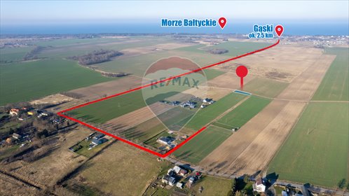 Zapraszam do zakupu działki 964 m² pod dom blisko morza działka Śmiechów