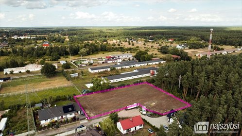 działka na sprzedaż 1200m2 działka Kliniska Wielkie, Szczecińska