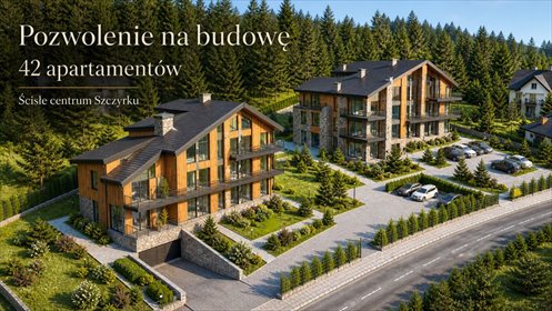 działka na sprzedaż 2811m2 działka Szczyrk, Myśliwska