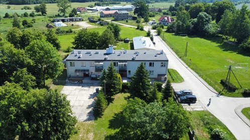 Blok 14 mieszkań (680 m²) w Radziszewie (Mazury) dom Radziszewo