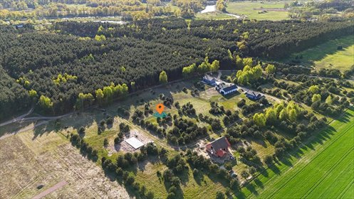 Oaza spokoju pod samym lasem – działka 1463 m² działka Czmoniec