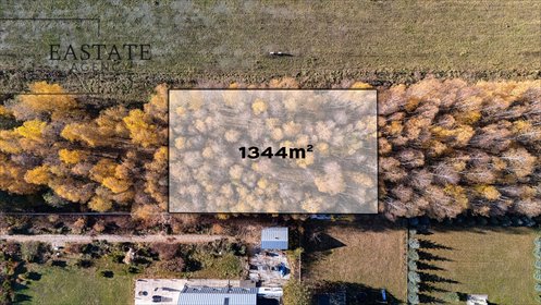 Działka budowlana 1344 m² z mediami, Kaleń Towarzystwo działka Kaleń