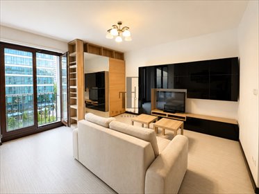 Eleganckie 1-pokojowe mieszkanie z loggią na Muranowie mieszkanie Warszawa, Śródmieście Muranów