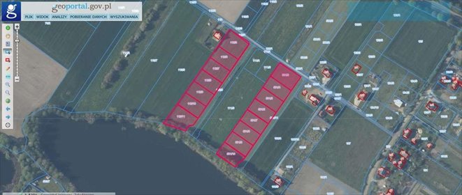 Działka na sprzedaż 1000m2 działka Tychowo