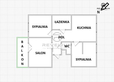 Na sprzedaż przestronne 62,9 m² mieszkanie z balkonem w Gdyni Dąbrowie mieszkanie Gdynia, Dąbrowa