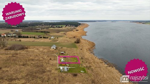 Działka rekreacyjno-budowlana przy rzece, 1348 m² - polecam! działka Łuskowo