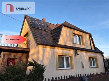 Na sprzedaż przestronny dom 130 m² z dużym ogrodem i solarami dom Szamocin