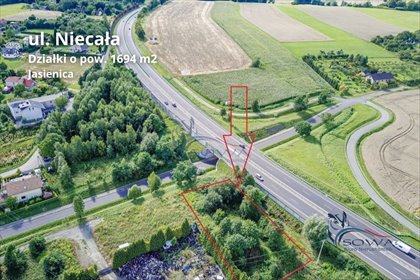 działka na sprzedaż 1694m2 działka Międzyrzecze Górne
