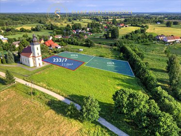 działka na sprzedaż 1119m2 działka Jodłowice