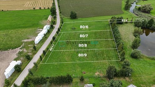 Działki budowlane w Kuczach nad rzeką - polecam działka Kucze