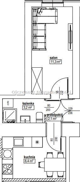 mieszkanie na sprzedaż 25m2 mieszkanie Bydgoszcz, Śródmieście