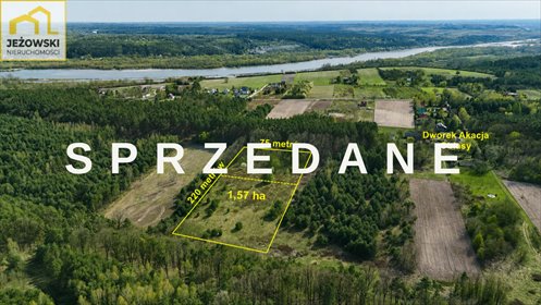 Sprzedam dużą działkę 15 700 m² pod dom, sad i rekreację działka Oblasy
