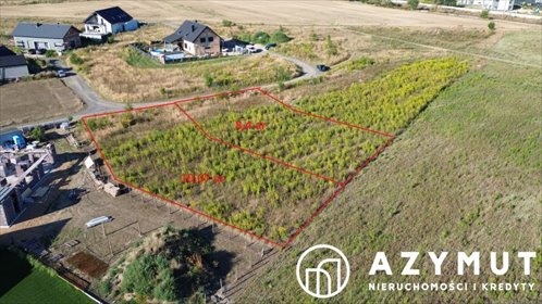Działka 1007 m² w Bartoszowie (blisko Legnicy) działka Bartoszów