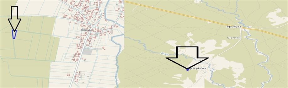 działka na sprzedaż 1900m2 działka Międzybórz
