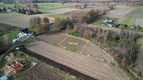 działka na sprzedaż 700m2 działka Miedźna