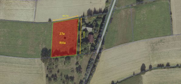 działka na sprzedaż 2700m2 działka Hermanowa