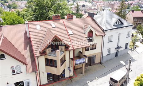 Kamienica z lokalem i dwupoziomowym mieszkaniem w Bochni lokal użytkowy Bochnia