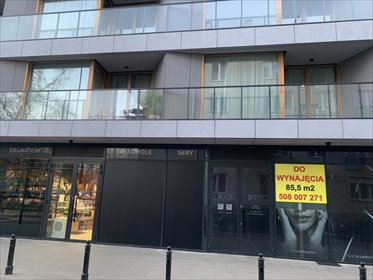 lokal użytkowy na wynajem 86m2 lokal użytkowy Warszawa, Śródmieście, Bonifraterska