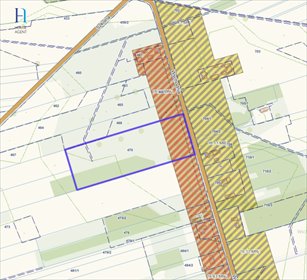 działka na sprzedaż 22263m2 działka Nieborów, Wschodnia