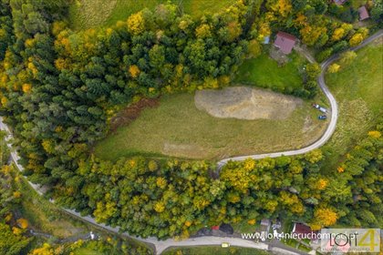 Do sprzedania działka 2900 m² z widokiem na góry i lasy działka Półrzeczki