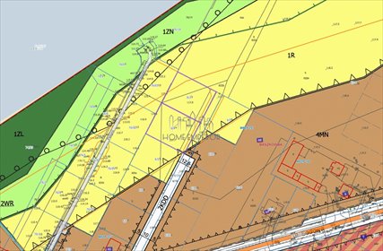 działka na sprzedaż 1100m2 działka Baszkówka, Sadowa