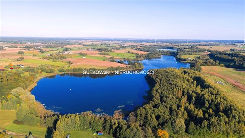 Polecam działkę 1040 m² pod rekreację nad jeziorem działka Jamielnik