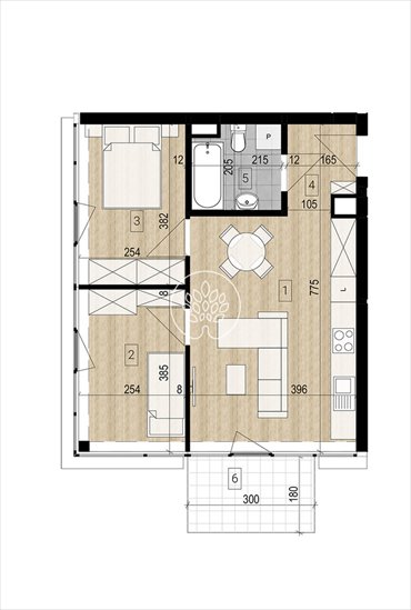 mieszkanie na sprzedaż 45m2 mieszkanie Bydgoszcz, Okole, Grunwaldzka