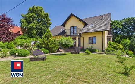 Urokliwy dom 126,5 m2 z ogrodem i garażem w Moskorzynie dom Moskorzyn, Moskorzyn