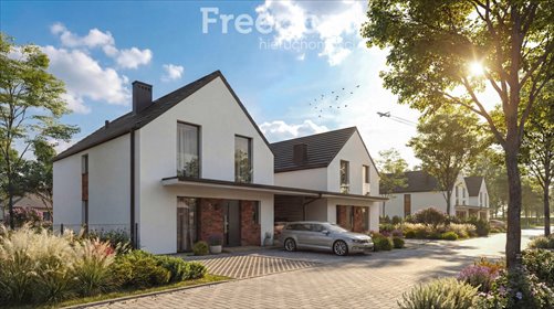 Do sprzedania nowoczesny dom 117 m² z ogrodem w Kampinosie dom Szczytno, Srebrna