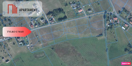 działka na sprzedaż 1300m2 działka Krzyż Wielkopolski