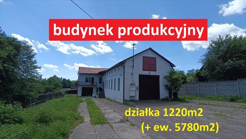 Przemysłowy budynek 366m² z potencjałem adaptacji magazyn Mostki