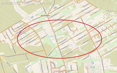 działka na sprzedaż 2259m2 działka Strzeniówka