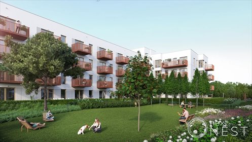 Nowoczesne 3-pokojowe mieszkanie z balkonem w Józefosławiu mieszkanie Józefosław, Urbanistów