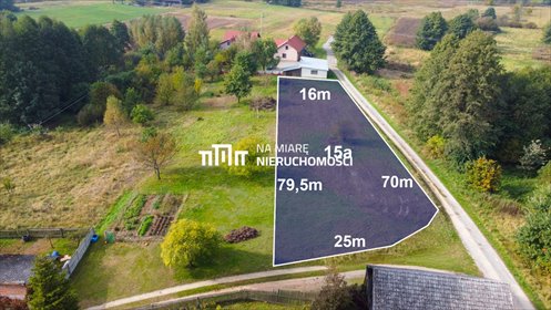 działka na sprzedaż 1500m2 działka Żołynia, Białobrzeska