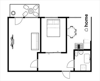 mieszkanie na sprzedaż 49m2 mieszkanie Gdynia, Pogórze, Żelazna